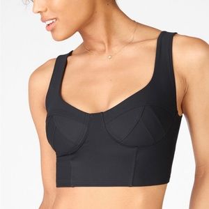 Fabletics Charolette low impact corset inspired sports bra